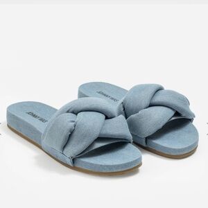 Johnny Was Denim Sandals